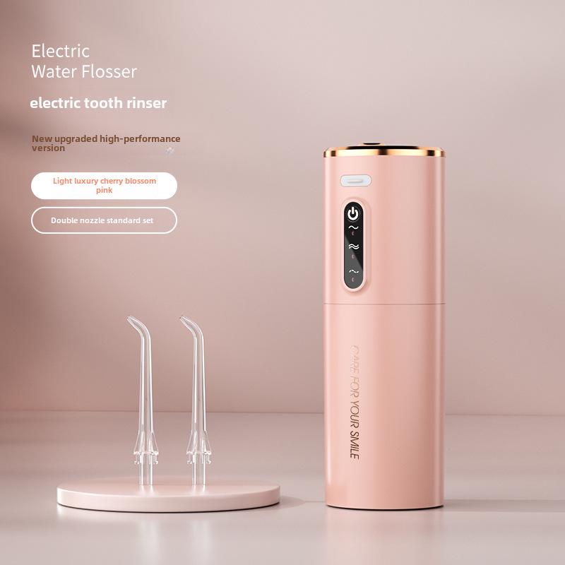 Portable Electric Water Flosser for Dental Care - Handheld Oral Cleaner