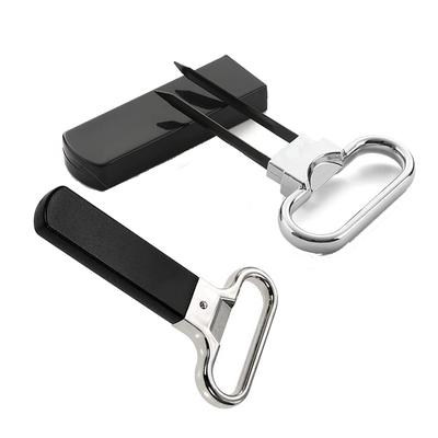 2 Peças Saca-rolhas de Dois Dentes com Tampa, Abridor de Garrafa de Vinho Vintage de Aço, Saca-rolhas para Cozinha Bar de Champagne