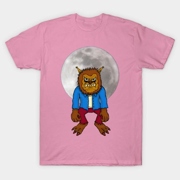 

T Shirt Women Wolf Man Harajuku Print Kawaii Tshirt Summer Short Sleeve Female T-Shirt Top Tee