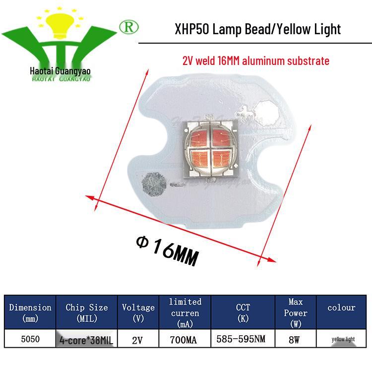 Imitation CREE XHP50 2nd Gen 5050 LED Chip 20W High Power LED Surface Mount Light Source