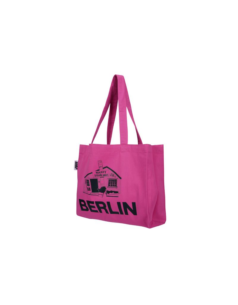 Sehr Light Twill Middle Bag (Berlin-Pink)