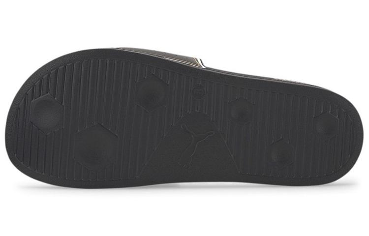 Puma Leadcat FTR Slide Black Team Gold White