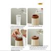 Pinch Silicone Ice Tray Cup Easy Release Food Grade Ice Cube Mold Sealed Ice Making Cup for Cold Drink Coffee