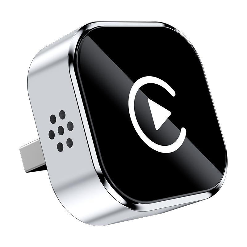 

Carplay Wireless Smart Box, a two-in-one wireless adapter for Carplay and Android Auto, plug and play E