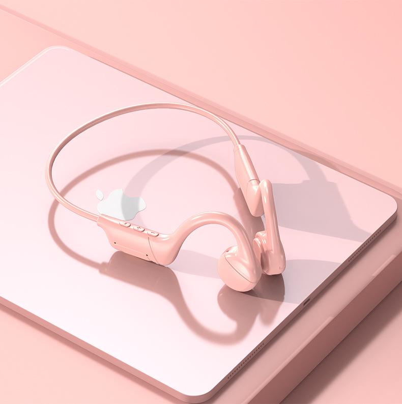New Wireless Bone Conduction Bluetooth Headphones: In-Ear, Over-Ear Sports Style with Long Standby