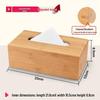 Bambus Holz Taschentuchhalter