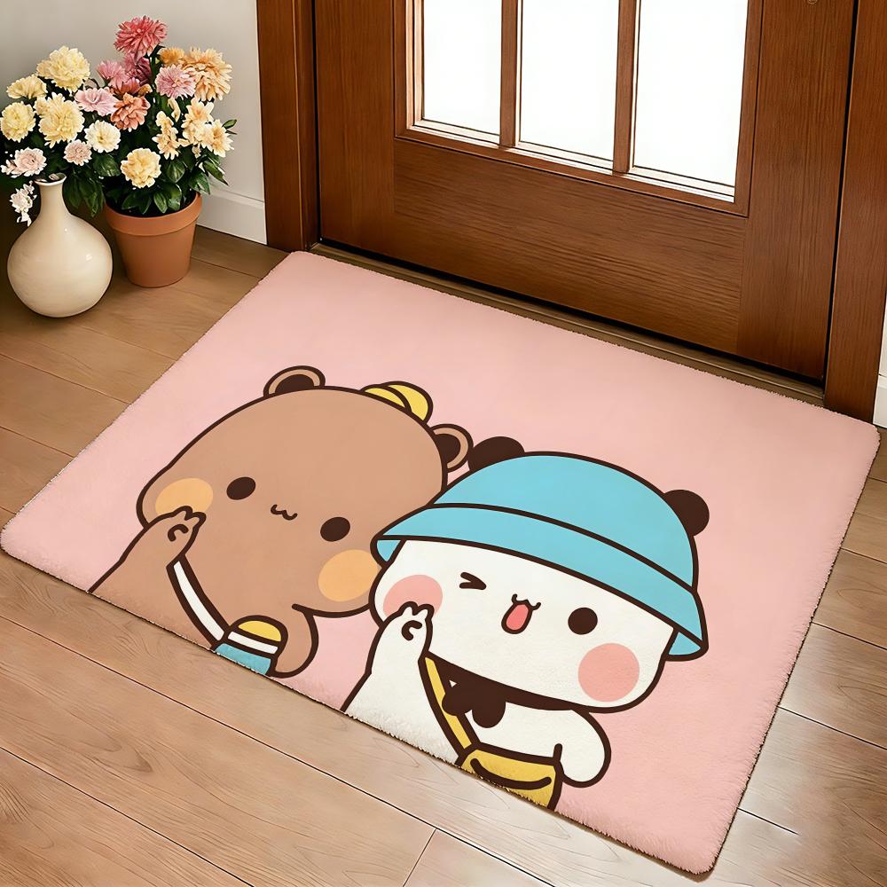 Kwai Anime Yier Bubu Fußmatte Gemütliche Flanell Weiche Dicke Rutschfeste Matte Für Wohnzimmer Schlafzimmer Küche Dekor Teppiche