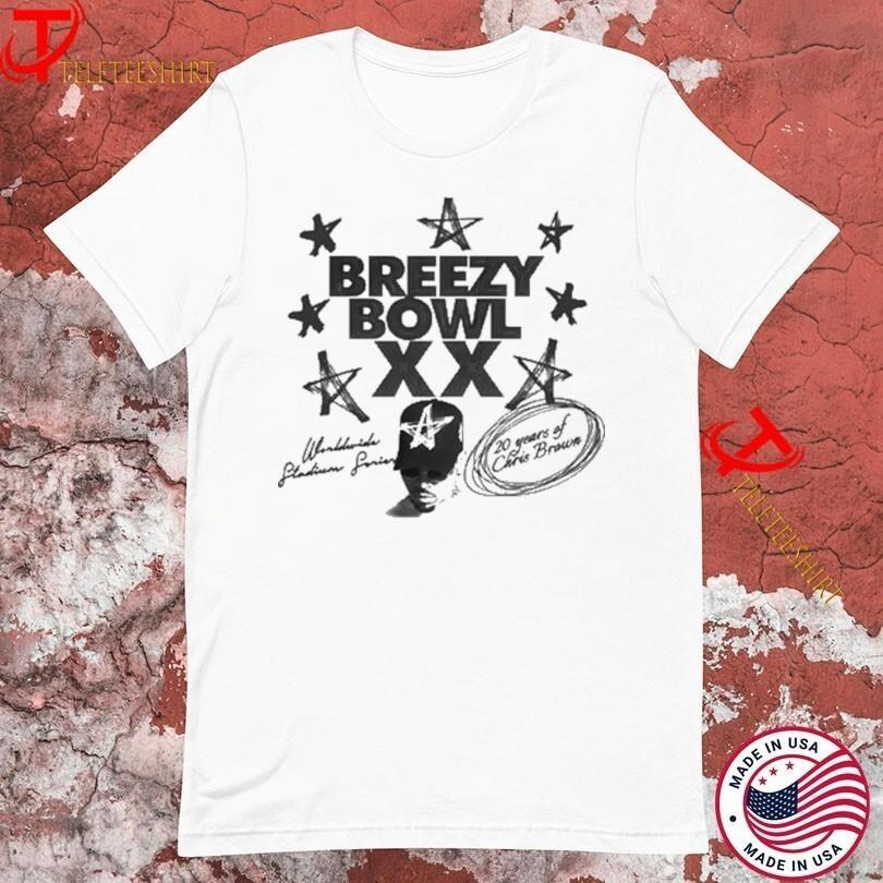 Chris Brown Breezy Bowl XX 20th Star 2025 T-shirts Unisex T-Shirt XL