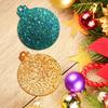 Fancyfamily 4pcs  DIY Crystal Drip Glue Circular Hanging Silicone Mold Christmas Decoration Pendant Circular Keychain Mold