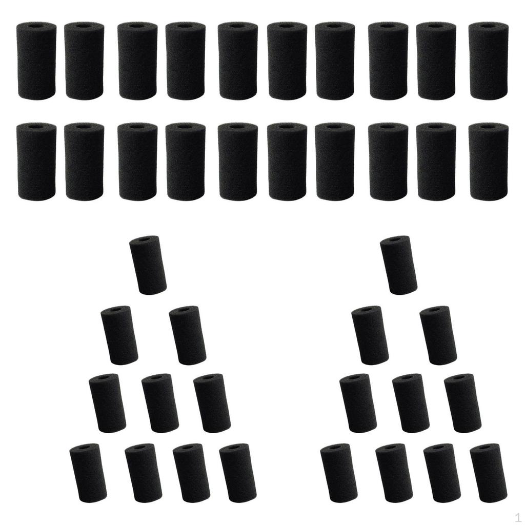 40Pcs Useful Aquarium Fish Tank Filter Sponge Pad- x8cm