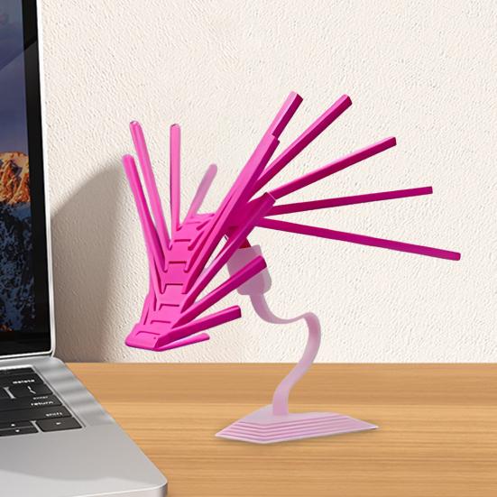 Self-Balancing Wing Ornament 3D Printed Flexible Wing Kinetic Art Decoration Balance Toy for Stress Relief Home Office Decor