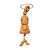 Success Buddhism Buddha Guanyin Engraving Bag Pendant Keychain Keyfob Car Accessories Key Ring