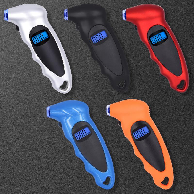 High-Precision Digital Tire Pressure Gauge with On-Board Display