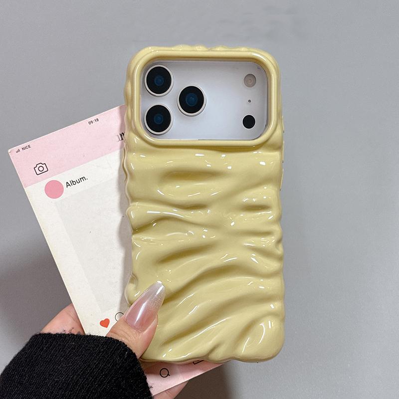 Cute Cake Cream Pattern Glossy TPU Phone Case For For Iphone 17 16 Pro Max 1 14 Plus Air 13 Shockproof 3D Bumper Cover