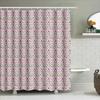 Floral Shower Curtain Botanical Print Nature Theme Waterproof Bathroom Decor Vintage Style Farmhouse Home Decor Aesthetic Room D