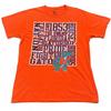 Russell Athletic Florida Gators UF Tričko Pánské Velikost L Oranžové Vintage Styl
