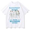 Camisetas Backstreet Boys Y2K Divertidas Casuais Roupas de Algodão Roupa de Presente Para O MILÊNIO Tops Vintage Mulheres Homens Streetwear Camisetas