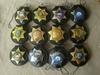 United States San Francisco Badge, Las Vegas Captain Badge Metal Badge Leather Case Badge
