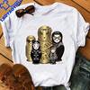 Matryoshka Doll T Shirt 2023 Funny Summer Fashion Tshirt Russian Doll TShirt Unisex White Casual T Shirt Female Harajuku Shirt