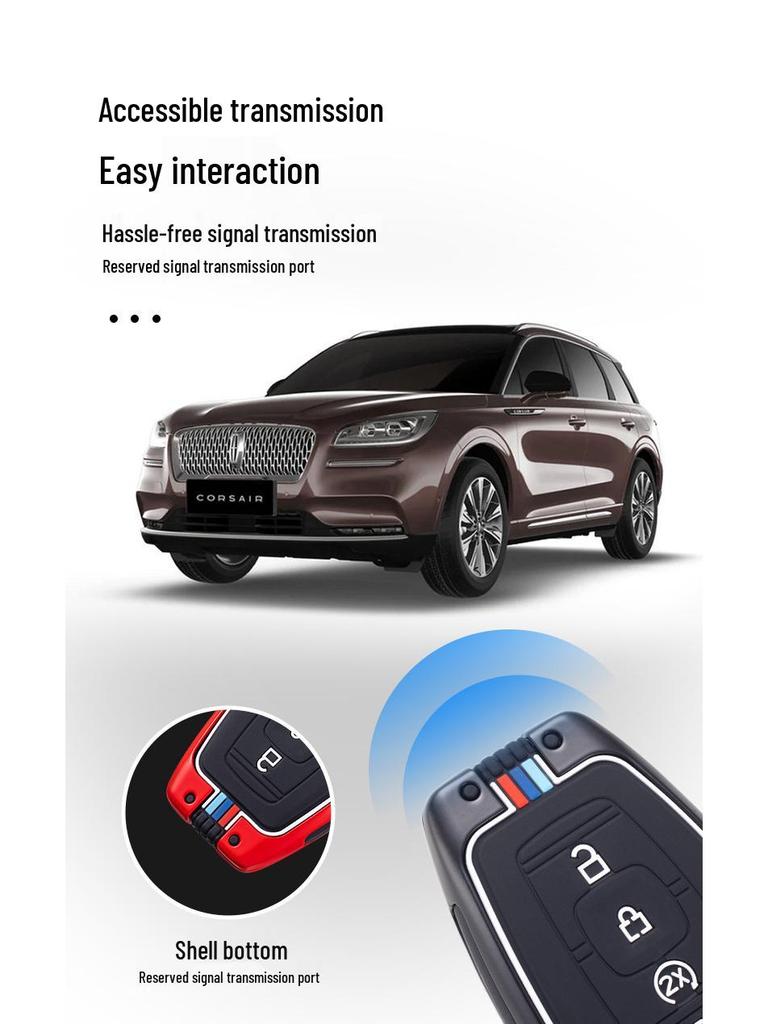 2017/2018 Lincoln Continental MKX MKC Navigator MKZ Key Cover & Buckle