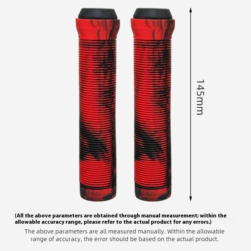 1 Coppia Gomma TPR Ergonomica Comoda Manopole Manubrio Mountain Bike Antiscivolo Ammortizzanti Coprimanubrio Bicicletta