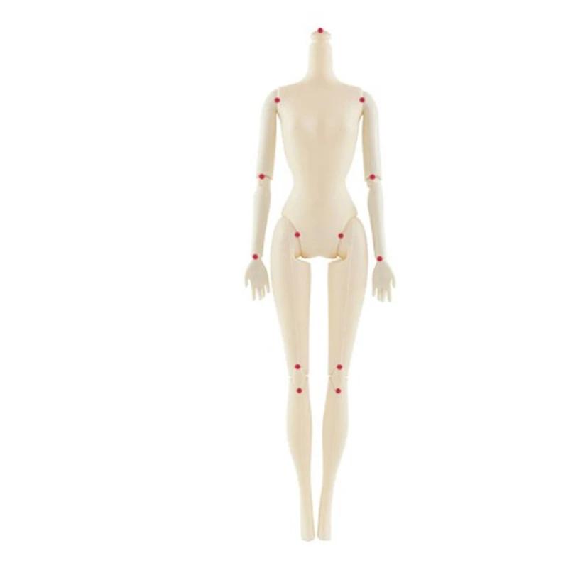 30cm African Doll's Body 5/11/13/20 Joints Body Dark Skin Children's Pretty Girl Toy