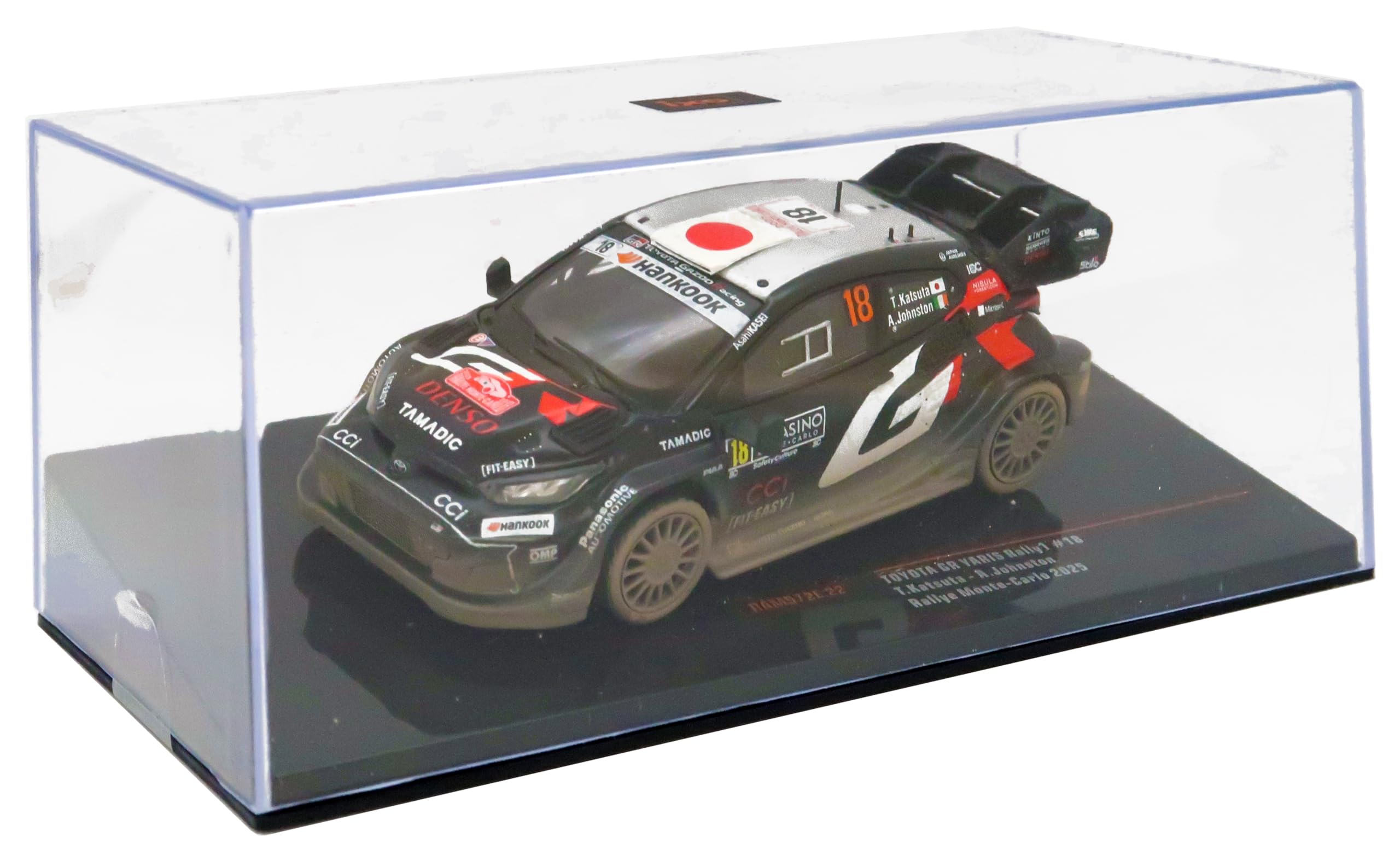 

Kokusai Boeki (Kokusai Boeki) ixo 1/43 Scale Toyota GR Yaris Rally 1 #18 Rallye Monte Carlo 2025 Finished Model RAM972E