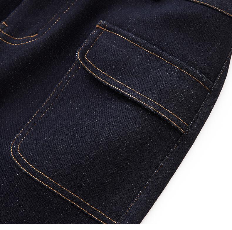 Retro Hong Kong Styl Vysoký Pas Džínová Midi Sukně s Rozparkem pro Ženy - Letní Nová Kolekce