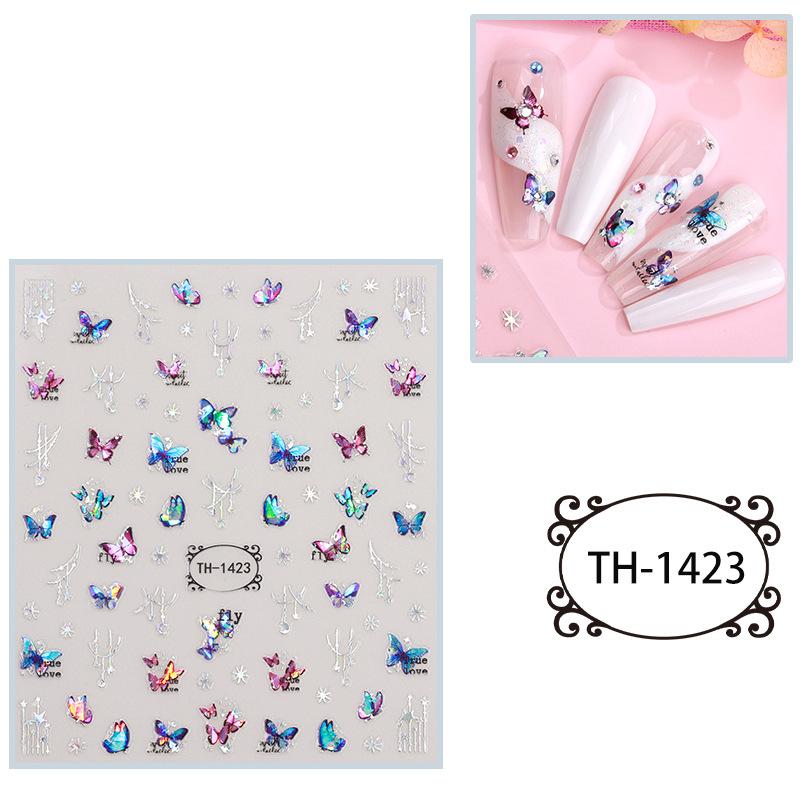 

Новорічні наклейки для нігтів Bronzing Year of the Dragon Chinese Style Mahjong Cartoon Nail Stickers Decoration 85*100mm