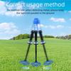 Kids Metal Detector Lightweight 1.2lbs Adjustable 60cm To 79cm Rod Secure Battery Cover Detects Gold Silver Coin Jewelry 10cm Underground Depth
