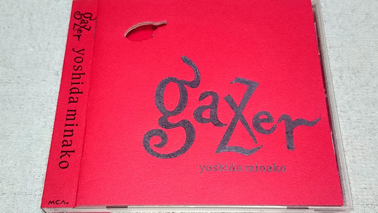 

CD MINAKO YOSHIDA - gazer MVCD30 Japan ObiJapanese Pop/Rock Used