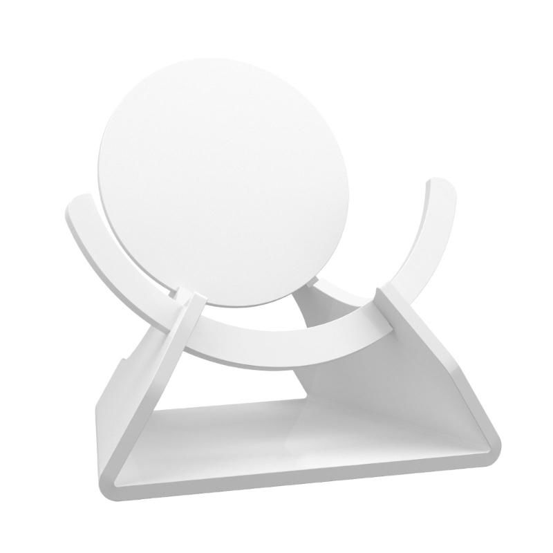 

Acrylic Desktop Holder for Nest Mini Speakers Secure NonSlip Dock And Space Saving Organizers белый