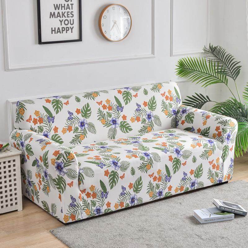Elastic Sofa Cover for Living Room Spandex Couch Cover Tight Wrap All-inclusive Sectional Furniture Slipcovers 1/2/3/4 seater