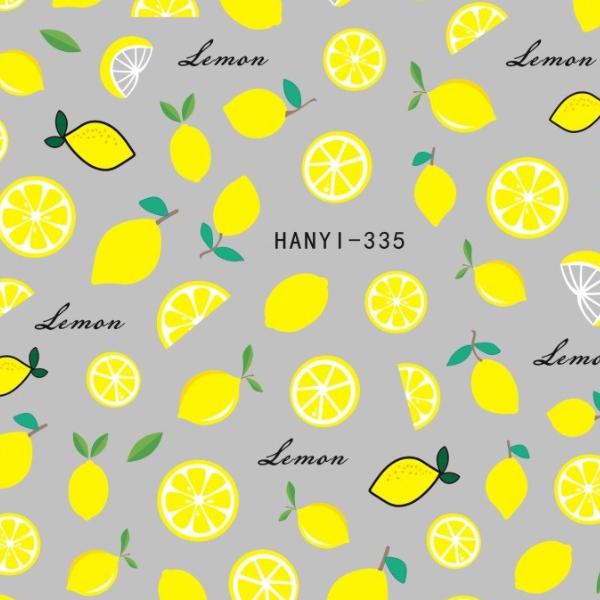 1 list Fruits 3D samolepky na nehty Medúzy Samolepící obtisky Příslušenství Manikúra Gel Polish Tipy Dekorace