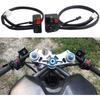YFFSFDC Motorcycle Handle Switch 7/8" 22mm Motorcycle Handle Low Beam High Beam Headlight Switch Start Switch Horn Turn Signal(Combination)