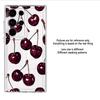 Fruit Cherry Phone Cover Case for Samsung Galaxy S26 S22 FE S24 S21 Note 20 Ultra 10 S25 Edge S20 Plus S23 Ultra