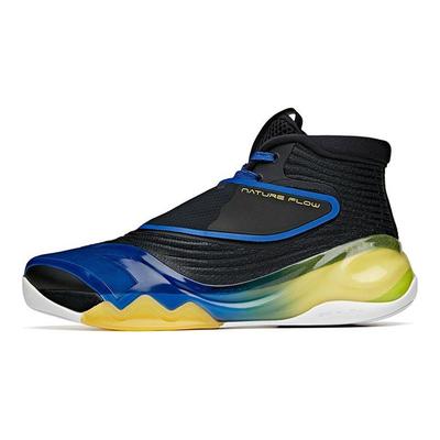 KT6 Thompson Auswärts Trendige Rutschfeste Verschleißfeste High-Top Basketballschuhe Herren Sneaker Schwarz Gelb Blau 112121101-4
