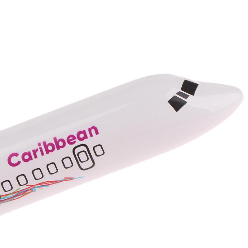 

16 см Карибский ATR Самолет Металлическая Модель Самолета Реплика Масштаб 1/400 Авиация Литой Миниатюрное Искусство Декор для Дома Офиса Игрушка Подарок