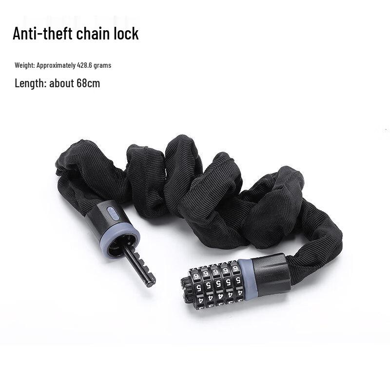 GEETHA 5-Digit Password Bicycle Chain Lock