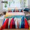 Comfortable Cartoon Pattern Duvet Cover Set With Duvet Cover And Pillowcases King Queen Twin Sizes For All Ages