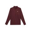 Logo Half-Zip Running Training Long Sleeve T-Shirt Men Tops HV2181652