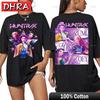Cute K-pop Demon Hunters Rumi Mira Zpey Film Graphic T-Shirt Men Women Harajuku Y2k Tops Fashion Casual Sweatshirt Unisex Tees