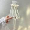 Elegant Bow Ribbon Hairpin Baby High-Value Hair Bands Female Su Hanfu Braided Long Hairband Hair Accessories for Girl Headwear