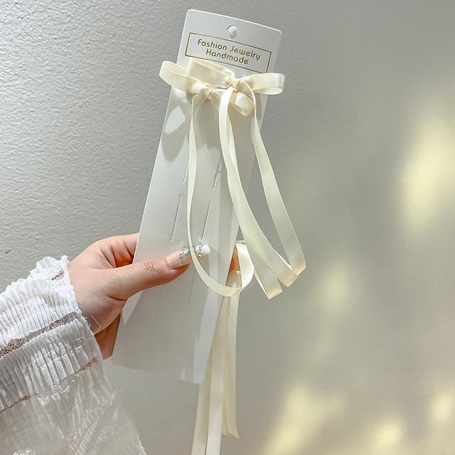 

Элегантная заколка для волос с лентой-бантом, детские резинки для волос высокого качества, женские резинки для волос в стиле Су, ханьфу, плетеный длинный ободок для волос, аксессуары для волос для девочки, головной убор