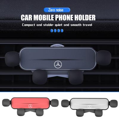 Adjustable Car Logo Phone Mount Holder Car Interior Accessories For Benz CITAN VITO SPRINTER CLS SLK Sport ML C200 C260 C300