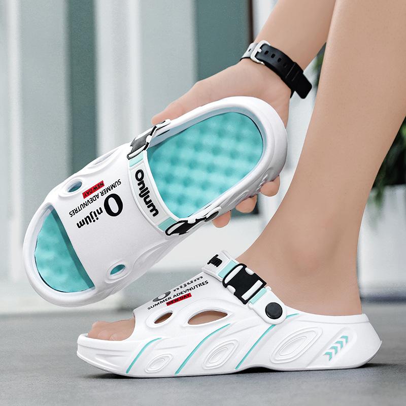 Sandalen Sommer neu leichte rutschfeste Sandalen Reise Meeresufer Thailand Strand Zweizweck Wischmopps