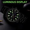New Men Watches Quartz Business Watch for Mens Casual Luxury Watch Men Sports Watches Calendar Luminous Clock