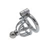 Chastity Device Chastity Lock Metal Penis Cage with Catheter Men Go Out Wear Adult Supplies Sex Toy Bondage
