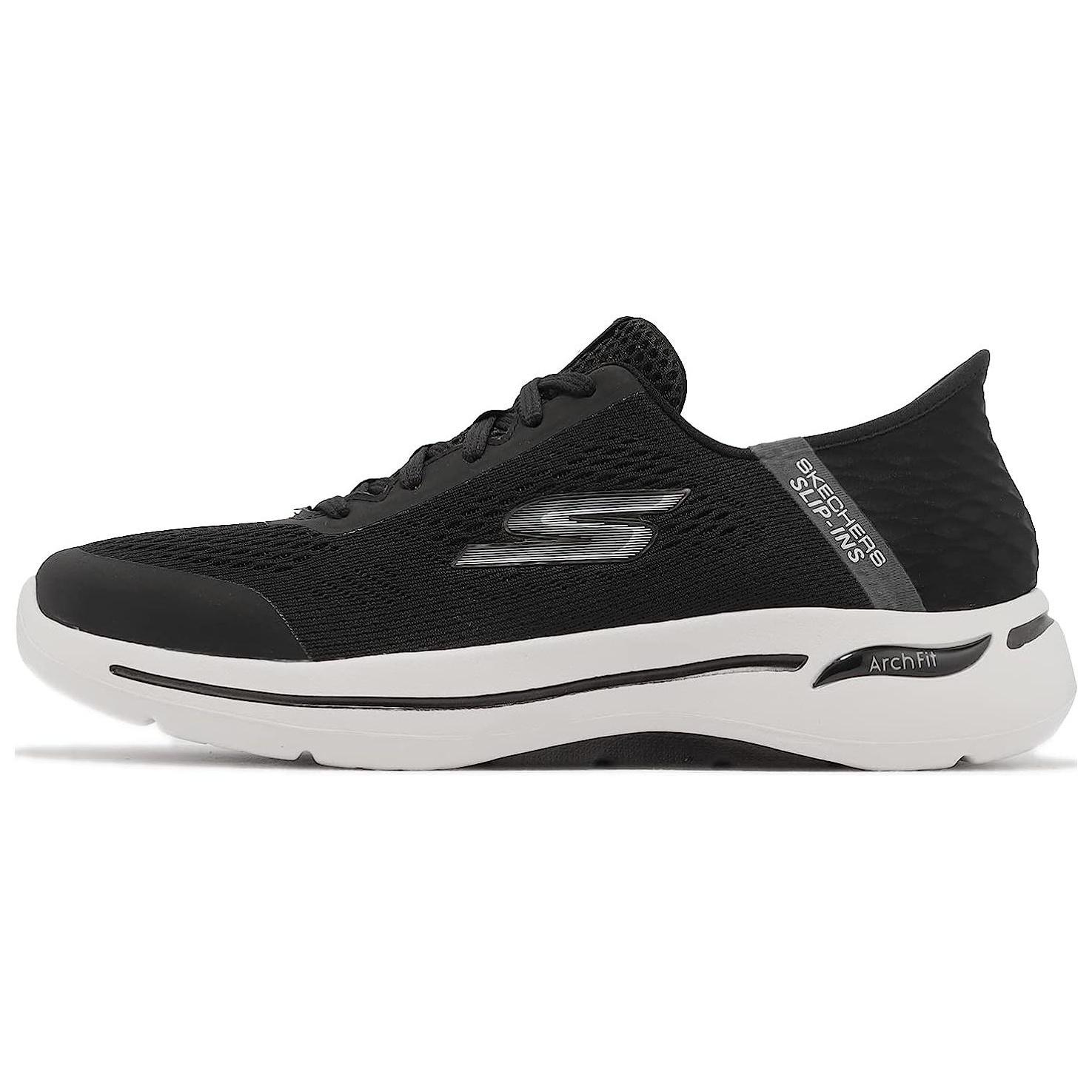 Skechers Go Walk Arch Fit-Simplicity Slip-Ins Black Men s 216258-BLK EU 42.5