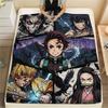Demon Slayer protagonistPrint Flannel Blanket, High Quality Comfortable for All Seasons, Home Decor, Warmth and Comfort